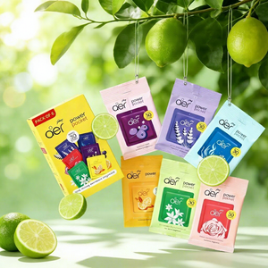 Sacchetto Profumato Versione Inglese Aer Prower Pocket, Compresse Aromatiche per <span class=keywords><strong>Auto</strong></span>, Aromaterapia Intensa, 30 Giorni di Freschezza - Product Image 4