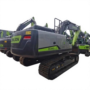 Excavatrice sur chenilles Zoomlion ZE205G Plus, couleur verte, équipement de construction robuste - Product Image 1