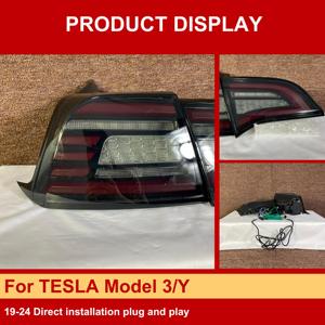 Accessori Auto <span class=keywords><strong>J</strong></span> ONE, Luci Posteriori per TESLA Model3/<span class=keywords><strong>Y</strong></span> 2019-2024, Fari Posteriori per Tesla Model <span class=keywords><strong>Y</strong></span> - Product Image 3