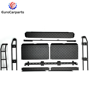 Giá để đồ trên nóc xe, thanh ngang, giá chở hành lý, phụ kiện ô tô, phụ tùng xe hơi cho xe G-<span class=keywords><strong>Class</strong></span> G500 G63 G350 <span class=keywords><strong>2025</strong></span>, dành cho nóc xe W465, kèm thang. - Product Image 3