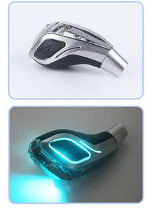 ユニバーサルカーモディファイドプレミアム発光クリスタルギアシフトノブカスタムLEDライトギアヘッド - Product Image 6