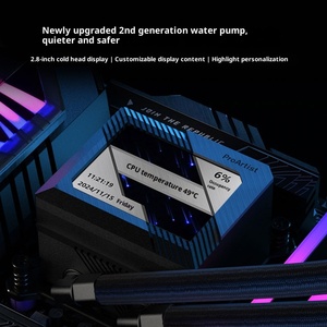 Yajun GA5 Second Generation 360 Integrated Water Cooling Radiator ATX Plastic Desktop <b>Computer</b> CPU Cooling ARGB <b>Fan</b> Stock ATX Fo - Product Image 4