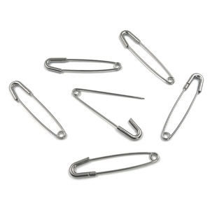 Haute qualité nickel couleur vêtement grande broche broche robuste couture grandes épingles de sûreté pour vêtements, artisanat, couture, épinglage - Product Image 4