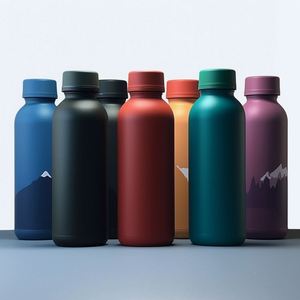 Custom 500ml Thermo Double Walled Vacuum Drinking Sublimation Stainless Steel <b>Bottle</b> Flask Unique Products - Product Image 5