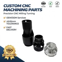 Services de fraisage CNC 5 axes sur mesure, composants métalliques de précision en aluminium, kits de bateaux à réaction étanches