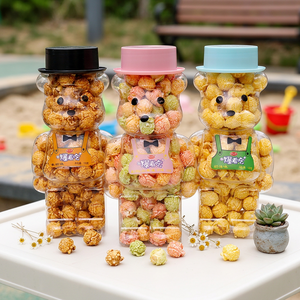 Longxiaoya Bocadillos <span class=keywords><strong>de</strong></span> Maíz Horneados Kosher, <span class=keywords><strong>Palomitas</strong></span> <span class=keywords><strong>de</strong></span> Maíz Dulces Semiblandas Sin Grasas Trans, Sabor a Caramelo con <span class=keywords><strong>Mantequilla</strong></span>, Bolsa <span class=keywords><strong>de</strong></span> 128g, Listo para Servir - Product Image 5