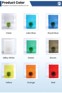 Paneles huecos de <span class=keywords><strong>policarbonato</strong></span> duraderos utilizados en perfecto <span class=keywords><strong>para</strong></span> Cubiertas de piscinas y techos de invernadero - Product Image 5