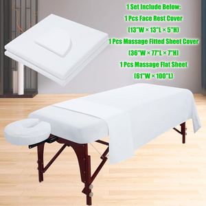 Lit de massage SPA en soie Summer Beauty avec housse de lit, ensembles quatre et cinq pièces, logo personnalisé, taille personnalisée, 300tc - Product Image 3