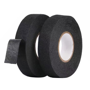 <span class=keywords><strong>Ruban</strong></span> <span class=keywords><strong>adhésif</strong></span> non tissé en tissu PET découpé à la presse, résistant aux hautes températures, pour faisceaux de câbles automobiles - Product Image 1
