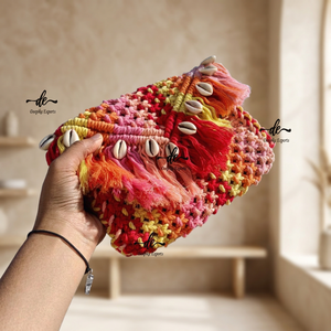 New Design Summer Beach Straw <b>Bags</b> Custom Bohemian Handmade Handbag <b>Women</b> Macrame Shoulder <b>Bag</b> Sea Grass Beach <b>Bag</b> - Product Image 3