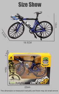 Ittl 1:8 trẻ em Die <span class=keywords><strong>Cast</strong></span> Diecast Đồ chơi xe các sản phẩm quy mô nhỏ Mô hình đồ chơi hợp kim xe đạp - Product Image 6