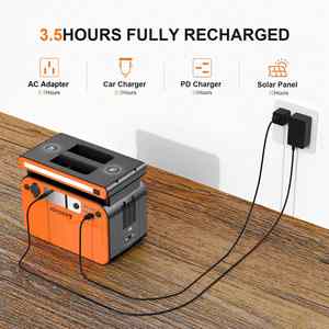 Mobile Energy <b>Storage</b> 500W Portable Power Station 220V LCD Display Protection for Outdoor <b>Camping</b> - Product Image 4
