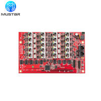 Fabrication de circuits imprimés multicouches FR4 et de cartes de circuits imprimés assemblées (PCBA) sur mesure, certifiées ISO9001, avec fichiers BOM et Gerber, pour la sécurité électronique, par Mu Star OEM.