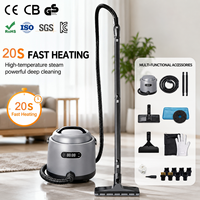 Nettoyeur portable humide et sec pour tapis et canapés, nettoyeur vapeur domestique pour tissus et tissus d'ameublement, idéal pour les taches et les déversements à usage domestique