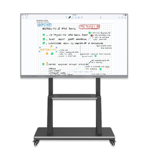 Ancenview 65/75/85/86 Inch 4K LCD 20-Point Touch Screen Interactive <b>Whiteboard</b> Android/Windows OS 4mm Anti-Glare Glass Metal - Product Image 1