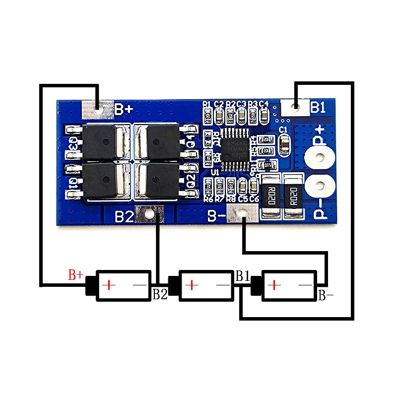 3S 20A 18650 Li-ion Lithium Battery Charger Protection Board 10.8V 11.1V 12V 12.6V Electric 15A Lipo BMS PCB PCM