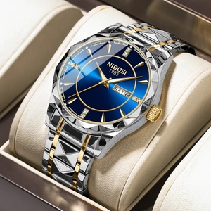 NIBOSI Luxury Men Quartz Watch Waterproof Date Week Luminous Wristwatch Men's Watches Male <b>Clock</b> Sports Steel Relogio Masculino - Product Image 1