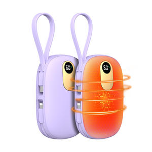 Nuovi Prodotti 2025: <span class=keywords><strong>Power</strong></span> Bank Portatile da 10000mAh con Display Digitale, Cavo Integrato e Funzione Scaldamani per iPhone - Product Image 4