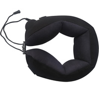Appareil de massage Shiatsu gonflable en forme de U personnalisé appareil de massage électrique vibrant pour le dos et le cou avec oreiller à capuche confortable
