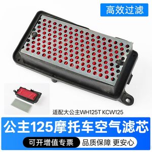 Elemento de filtro de aire para scooter, 50 mm, duradero, para Princess 125 KCW WH125T-2, piezas de scooter Jiaying - Product Image 3