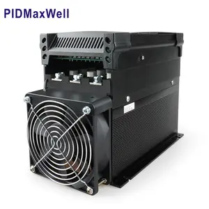 PIDMaxwell Regulador de potencia de voltaje SCR de 380V, 440V, 480V, V, 125A, 0-5VDC, 0-10VDC, 4-20mA