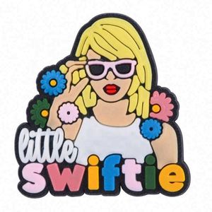 Nuevos adornos para zapatos tipo Clog, personalizables con la imagen de las cantantes Pop <span class=keywords><strong>Taylor</strong></span> <span class=keywords><strong>Swift</strong></span> y Karol G - Product Image 4