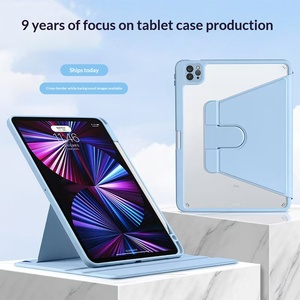 Étui <span class=keywords><strong>de</strong></span> <span class=keywords><strong>protection</strong></span> rotatif à 360 degrés adapté aux tablettes <span class=keywords><strong>Samsung</strong></span> Tab S10 10,9 pouces, S9+/S9FE+, <span class=keywords><strong>coque</strong></span> en cuir <span class=keywords><strong>pour</strong></span> <span class=keywords><strong>tablette</strong></span> - Product Image 5