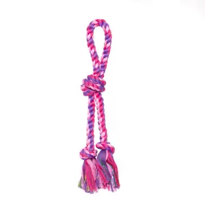 2022 Hot Selling Good Price Rope Knot Dog Toy Funny Interactive Knotted Rope Toy