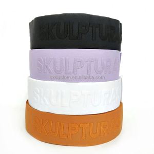 Custom Embroidered Jacquard <b>Elastic</b> Webbing Band - Product Image 5