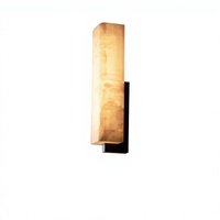 Lampes murales en albâtre naturel, luminaire moderne pour chambre à coucher avec abat-jour en marbre, design mi-siècle, intensité réglable, garantie 5 ans