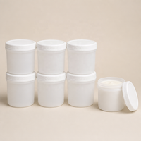 Gobelets à glace personnalisés imprimés, contenants en plastique, bols à sundae avec couvercle rond, emballage de desserts surgelés à marque privée, vente en gros