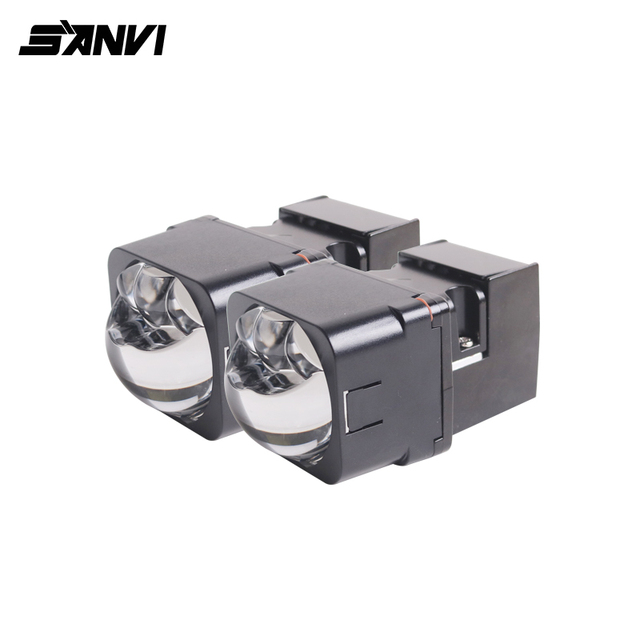 M5-3 Car Lighting 1.5 Inch Matrix Projector Head Light Led Headlights High Low Beam Lens Headlight with Triple Direct High Beam