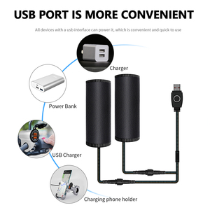 Copri Manopole Riscaldate USB per Moto, Riscaldamento 5V con 3 Impostazioni di Calore e Impermeabilità IP67, Scaldamani per ATV e Quad - Product Image 6