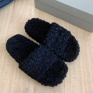 Fashion Platform Designer Men <b>Slides</b> Designer Brand Women Slippers <b>Indoor</b> Furry Luxury Designer Slippers for Women - Product Image 5