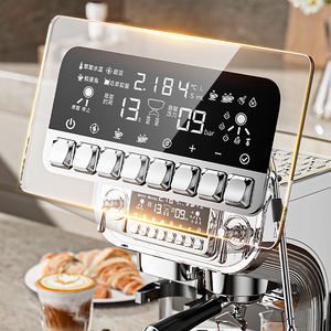 Macchina da Caffè Semiautomatica Professionale a Doppia Caldaia per Latte Macchiato e Innovativa Macchina per Espresso <span class=keywords><strong>con</strong></span> <span class=keywords><strong>Macinacaffè</strong></span> - Product Image 3