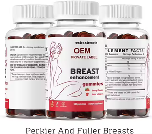 Werkseitig gelieferte Brustvergrößerungs-Nahrungs ergänzungs mittel Gummies für den täglichen Gebrauch Brust vergrößerung - Product Image 3