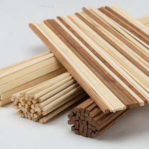 Material para Modelismo Artesanal, Palitos <span class=keywords><strong>de</strong></span> Madera y Bambú Pequeños, Tiras <span class=keywords><strong>de</strong></span> Madera Finas - Product Image 1