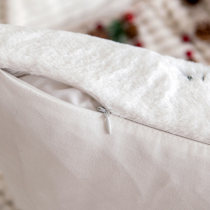 Fundas de Cojín Decorativas Navideñas de Piel Sintética Tejida, Venta Directa de Fábrica, 18x18, Funda de Cojín Sofy - Product Image 6