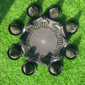 กรงเลี้ยงปลาพลาสติก HDPE ใช้สำหรับจับแมลงสาบและปลาไหลในแม่น้ำทะเลสาบลำธารเรือมหาสมุทรตกปลา