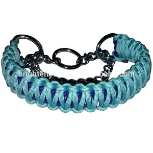 El yapımı 550 Paracord boyun askısı köpek/pet