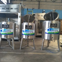 Machine de réservoir de pasteurisation en petits lots de 30L 50L 75L 100L pour prix de gros