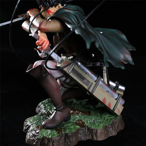 Figura de Acción de Anime Japonés, <span class=keywords><strong>Shingeki</strong></span> <span class=keywords><strong>No</strong></span> <span class=keywords><strong>Kyojin</strong></span>, Ackerman, Versión de Batalla, 18 cm, Modelo de PVC, Juguete Decorativo, 7.1'' - Product Image 4