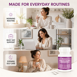 Probiotiques personnalisés Shecome pour l'équilibre hormonal des femmes, favorisent la santé de la peau et l'immunité, capsules de probiotiques pour l'équilibre hormonal - Product Image 6
