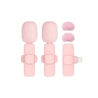 Microphone Lavalier Sans Fil à Réduction de Bruit avec SNR de 100 dB, Plug-and-Play pour iPhone, TikTok, YouTube et Diffusion en Direct