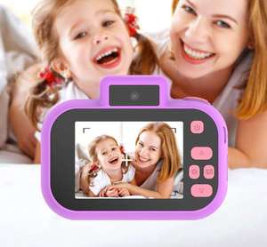 Appareil photo numérique de poche mignon pour enfants, double objectif, écran d'avertisseur instantané, contrôle facile, gadget idéal pour le jeu quotidien, cadeau pour adolescents - Product Image 4
