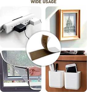 Nylon Dot Shape Selbst klebendes nachhaltiges Kleidungs zubehör Gestanzte Velcroes Selbst klebende Klett punkte - Product Image 6