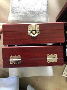 Promotional 5-Piece Classic Eco-Friendly Stainless Steel <b>Wine</b> Set in White <b>Box</b> with <b>Wine</b> Opener Bar Set - Product Image 2