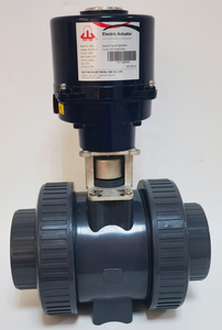 2-Way PVC Thiết bị truyền động điện bóng Van bướm van đôi bóng van điện - Product Image 5