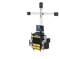 Autool Xc505 Outil de réparation automobile à quatre roues 3D de haute précision pour voiture 4S Shop Comprend l'alignement des pneus et l'équilibreuse de roues
