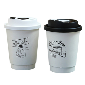 Gobelet à café jetable de haute qualité, à paroi simple ou double, en papier kraft compostable et recyclable, pour boissons chaudes - Product Image 6